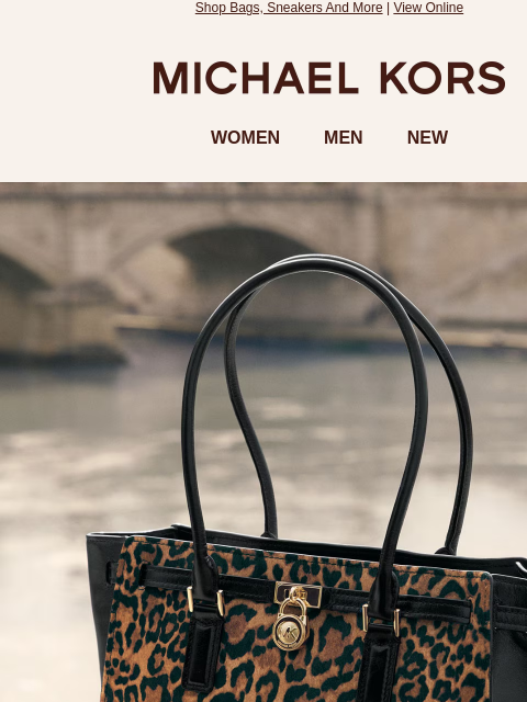 michaelkorsmail newsletter: Standout Style, Leopard Print Required