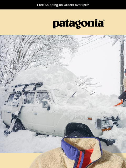 patagonia newsletter: The Retro-X Jacket got some upgrades