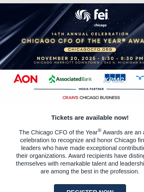 crainpartners newsletter: Announcing Our 2025 Finalists for the 14th Annual ...