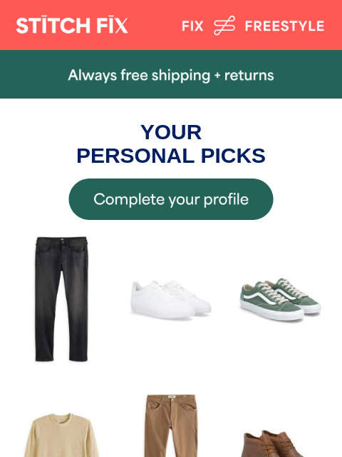 stitchfix newsletter: Your fall style, solved