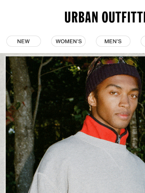 urbanoutfitters newsletter: Your fall layer lineup →