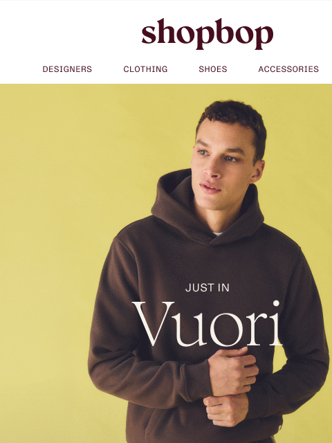 shopbop-mail newsletter: Just in: Vuori