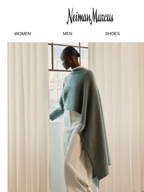 neimanmarcus newsletter: It’s officially sweater weather!