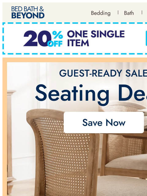 bedbathandbeyond newsletter: Make room for everyone