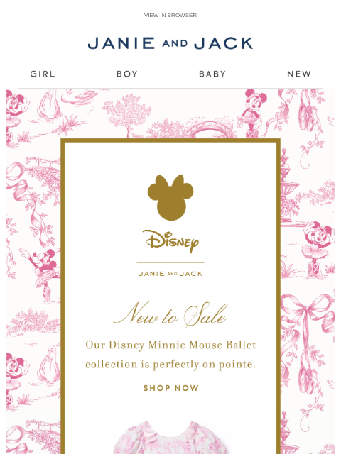 janieandjack newsletter: Our Disney collection: extra 20% off