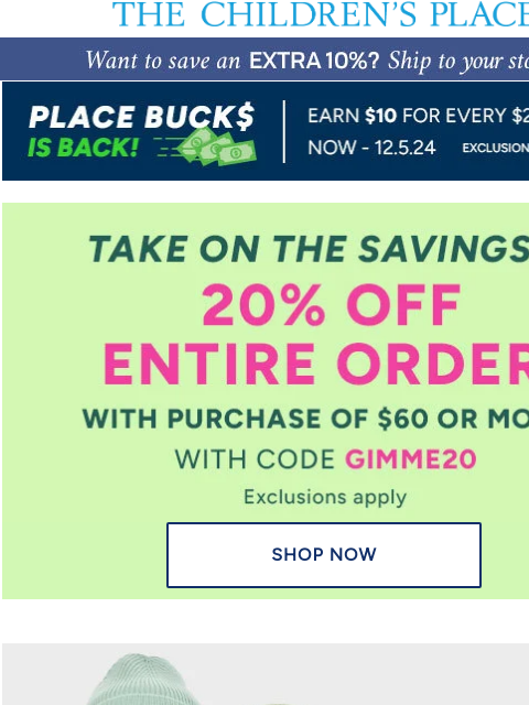 PLUS, earn *PLACE BUCKS* on your $20+ purchase! ͏ ‌ ﻿ ͏ ‌ ﻿ ͏ ‌ ﻿ ͏ ‌ ﻿ ͏ ‌ ﻿ ͏ ‌ ﻿ ͏ ‌ ﻿ ͏ ‌ ﻿ ͏ ‌ ﻿ ͏ ‌ ﻿ ͏ ‌ ﻿ ͏ ‌ ﻿ ͏ ‌ ﻿ ͏ ‌ ﻿ ͏ ‌ ﻿ ͏ ‌ ﻿ ͏ ‌ ﻿ ͏ ‌ ﻿ ͏ ‌ ﻿ ͏ ‌ ﻿ ͏ ‌ ﻿ ͏ ‌ ﻿ ͏ ‌ ﻿ ͏ ‌ ﻿ ͏ ‌ ﻿ ͏ ‌