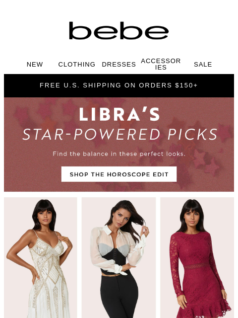 bebe newsletter: Your Cosmic Closet Is Calling, Libra ✨