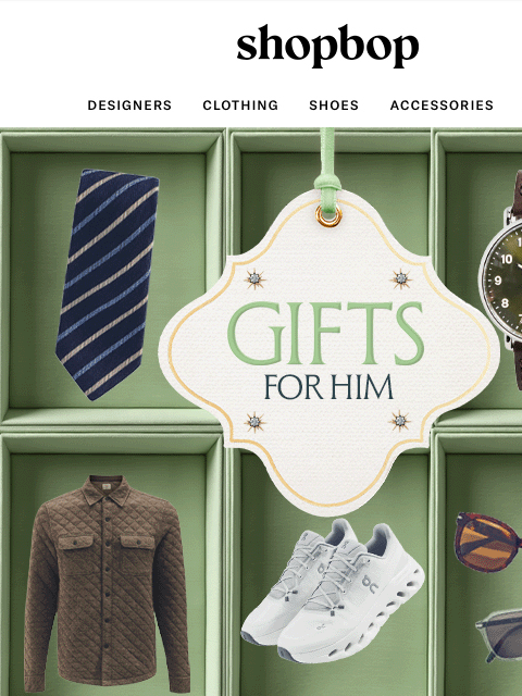 shopbop-mail newsletter: Now open: The Gift Shop