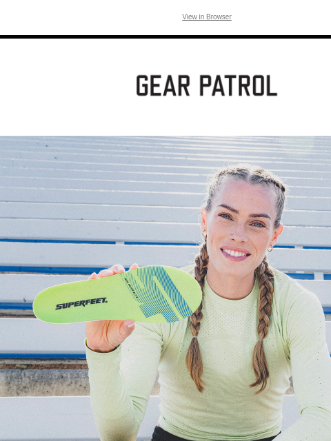 gearpatrol newsletter: Upgrade Your Run: Superfeet’s New Run Pacer Elite