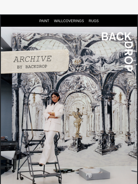 backdrophome newsletter: NEW: ARCHIVE from the Schumacher vault, revived by...