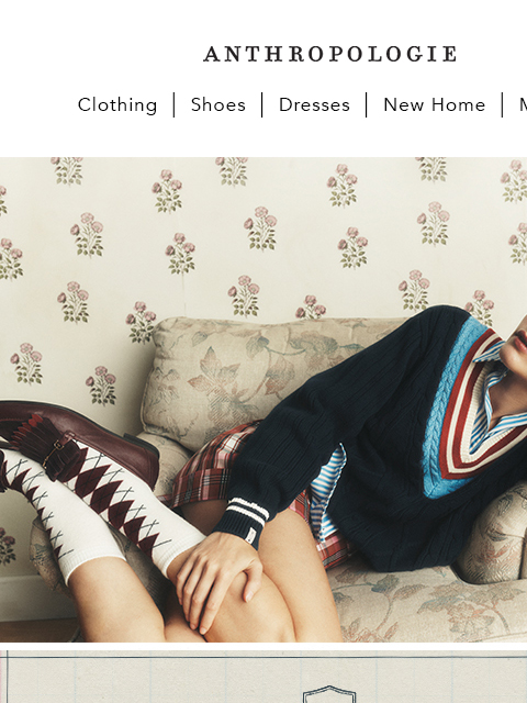 anthropologie newsletter: dark academia aesthetic 📚🖤