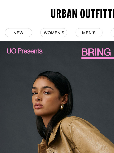 urbanoutfitters newsletter: our jackets have you covered (literally)