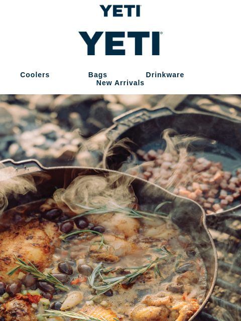 yeti newsletter: The New YETI™ Cast Iron Ranch Pan