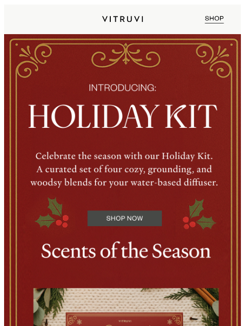 vitruvi newsletter: INTRODUCING: A New Gift For The Sensesโฆ ๐