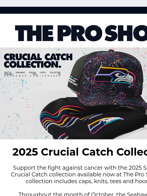 seahawksemail newsletter: Just Dropped: 2025 Seahawks Crucial Catch Collecti...