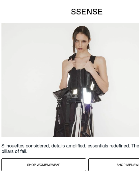 ssense newsletter: Add Bestsellers to Your Rotation