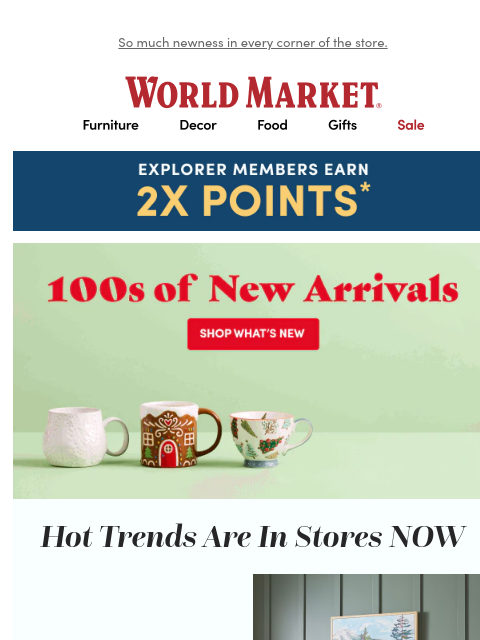 emailworldmarket newsletter: βοΈΒ  Just Landed: NEW ARRIVALS!