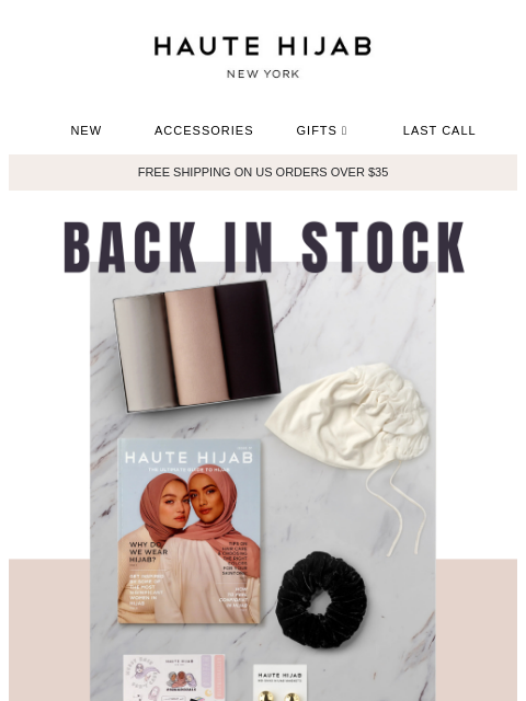 hautehijab newsletter: The BEST New Hijabi Starter Kit is back!