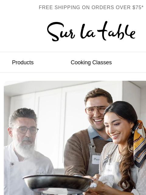 surlatable newsletter: Fall's best date nights happen in our kitchens.