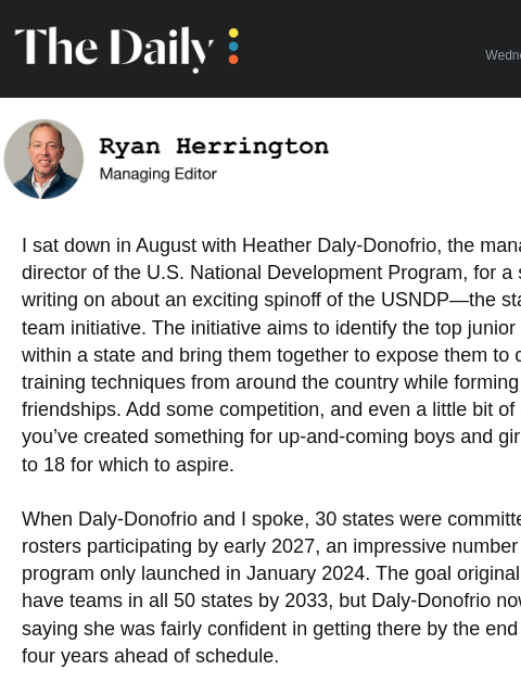 golfdigest newsletter: The USGA program that’s SIX years ahead of schedul...