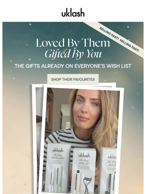 uklash newsletter: NEW IN: Holiday kits are here 🎁