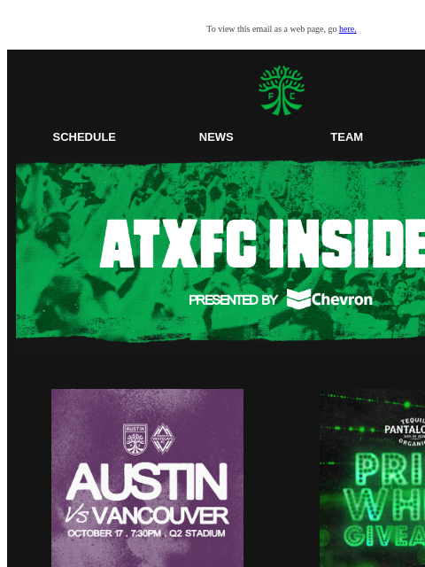 austinfc newsletter: ATXFC Insider: MLS Next Pro Playoffs, Spin to Win ...