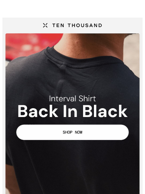 tenthousand newsletter: Restocked: Our #1 Best-Selling Shirt