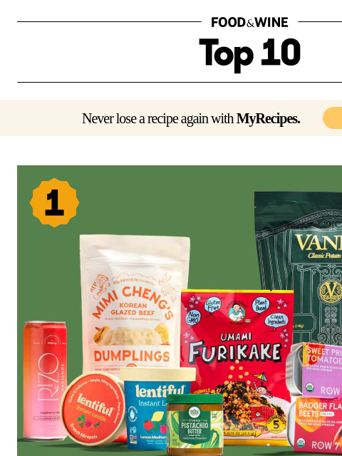 foodandwine newsletter: 8 New Food Trends You'll See on Grocery Store Shel...