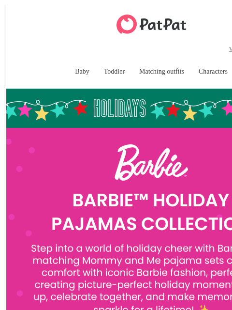 Cozy up in matching sets and make holiday memories with Barbie™. ͏ ͏ ͏ ͏ ͏ ͏ ͏ ͏ ͏ ͏ ͏ ͏ ͏ ͏ ͏ ͏ ͏ ͏ ͏ ͏ ͏ ͏ ͏ ͏ ͏ ͏ ͏ ͏ ͏ ͏ ͏ ͏ ͏ ͏ ͏ ͏ ͏ ͏ ͏ ͏ ͏ ͏ ͏ ͏ ͏ ͏ ͏ ͏ ͏ ͏ ͏ ͏ ͏ ͏ ͏ ͏ ͏ ͏ ͏ ͏ ͏ ͏ ͏ ͏ ͏ ͏ ͏ ͏