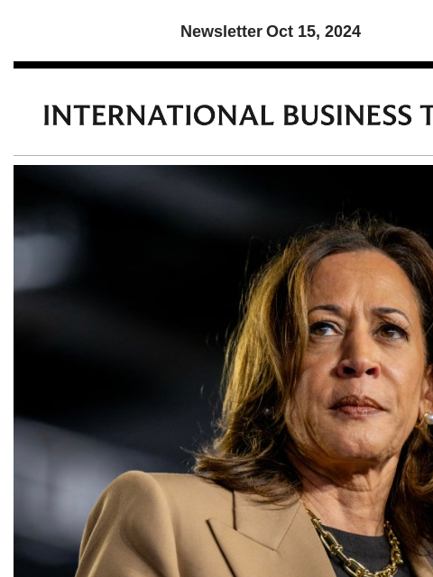 Newsletter Oct 15, 2024 The Race Card? Harris Draws Flak After Promising To Support Black Americans Using Crypto VP Kamala Harris has vowed support for a crypto regulatory framework as part of her