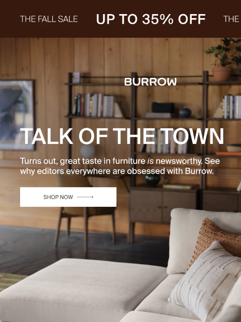 burrow newsletter: See Why Editors Are Raving