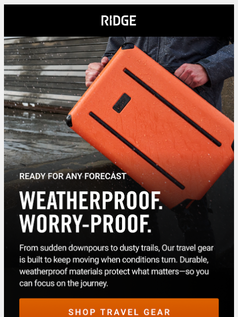 ridge newsletter: You need THIS for your next trip