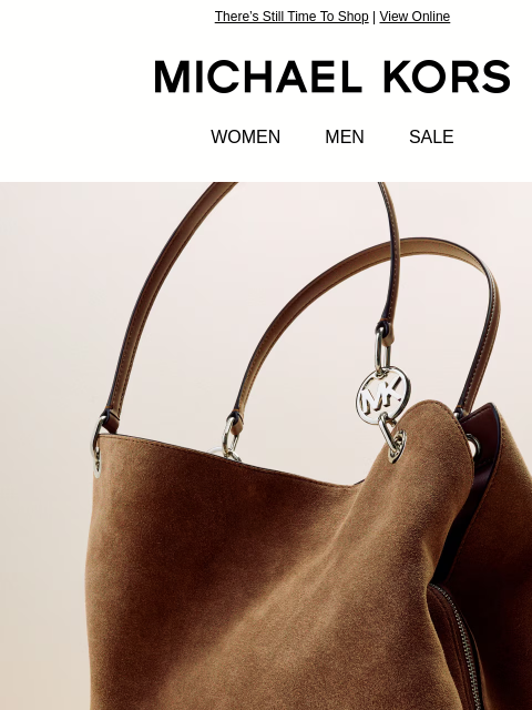 michaelkorsmail newsletter: Not Over Yet: Extra 20% Off Ends Tonight
