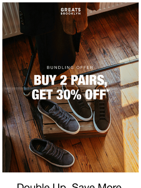 greatsbrand newsletter: You might want a second pair