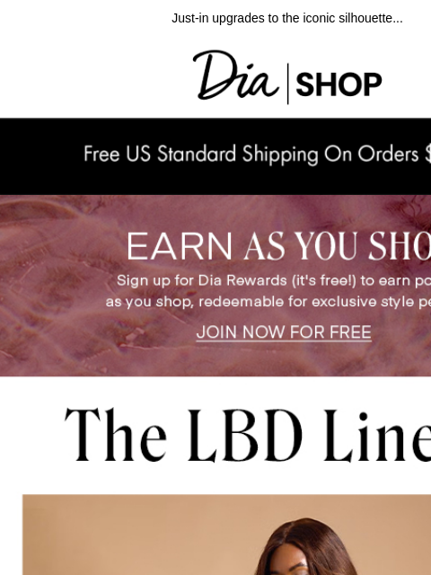 dia newsletter: The LBD Edit 🖤