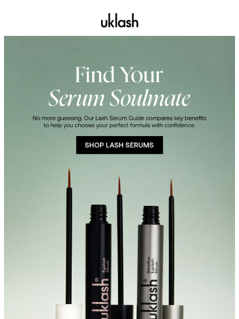 uklash newsletter: Question, what's your lash type? 🧪🔬