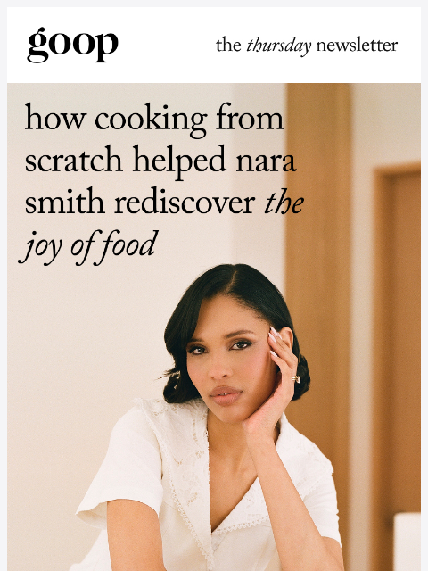 goop newsletter: the Thursday newsletter