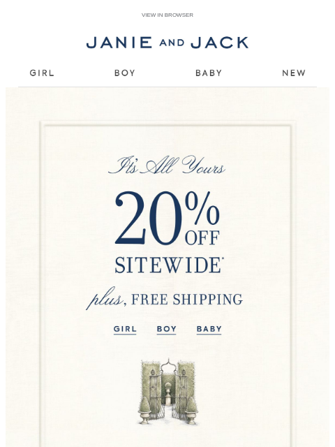janieandjack newsletter: Introducing our for-evergreen dress…