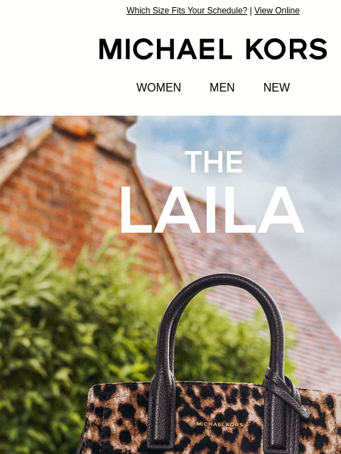 michaelkorsmail newsletter: So Many Laila Bags To Love