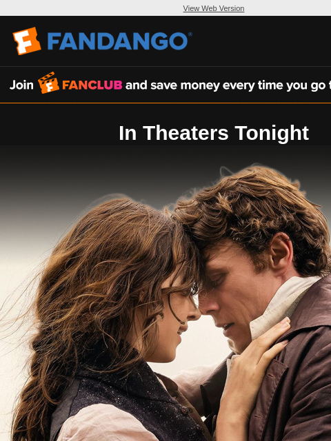 fandango newsletter: In Theaters Tonight: Sense and Sensibility