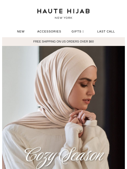 hautehijab newsletter: It's officially cozy season 🍂🥧