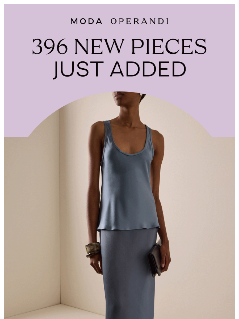 modaoperandi newsletter: 396 NEW PIECES INSIDE