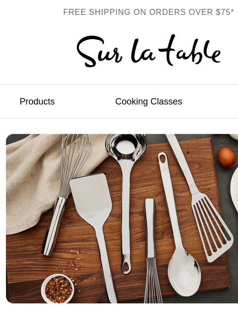 surlatable newsletter: Upgrade your utensil drawer for good.
