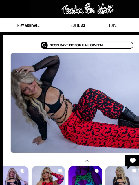 freedomravewear newsletter: Last Call for Batty!