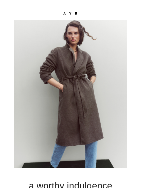 ayr newsletter: YOU’VE BEEN UPGRADED