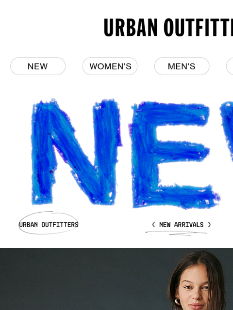 urbanoutfitters newsletter: NEW ARRIVALS are here π