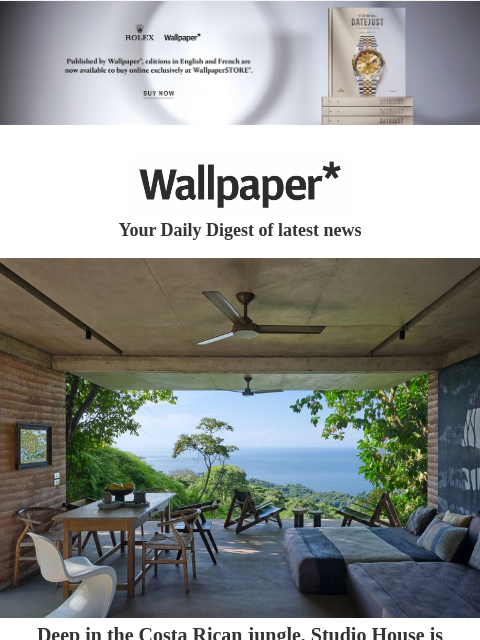 futureplc newsletter: A Costa Rican jungle retreat