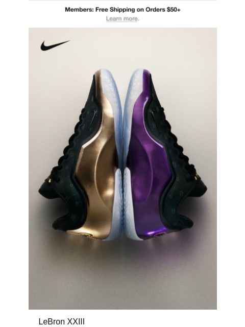 nike newsletter: Coming Soon: LeBron XXIII ‘The Chosen One and The ...