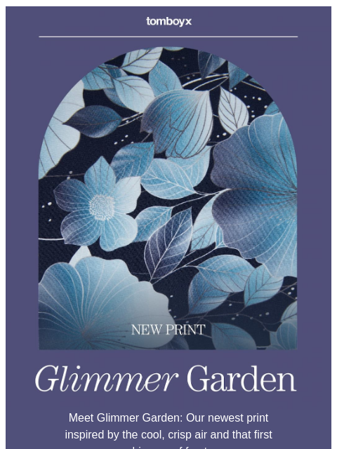 tomboyx newsletter: New Print + New Color ❄️✨