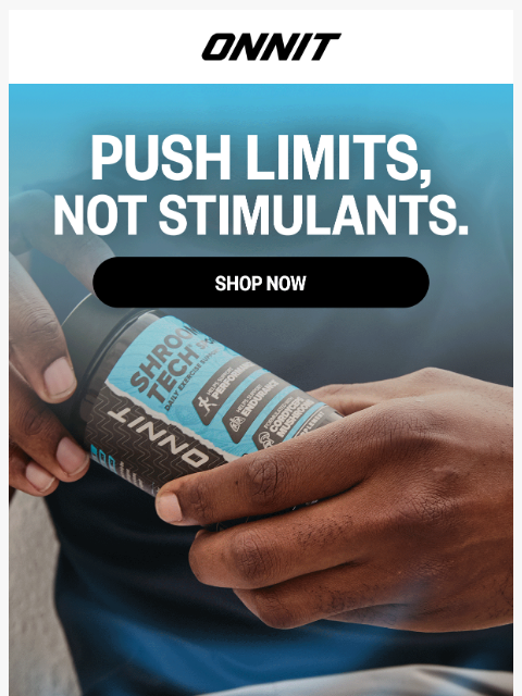 onnit newsletter: Daily endurance with the fungi formula